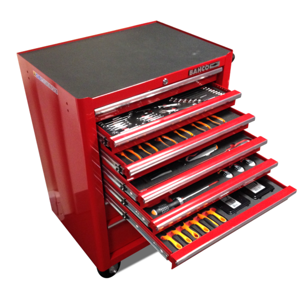RBA24 Auto Repair Small Tool Chest – Includes 138 Metric Tools - Red Box  Tools & Foams