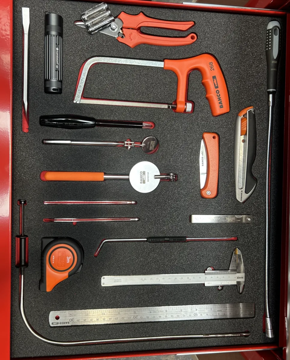 RBI9205C – Aircraft Workshop Cabinet with Imperial (SAE / Standard) and Metric Tools