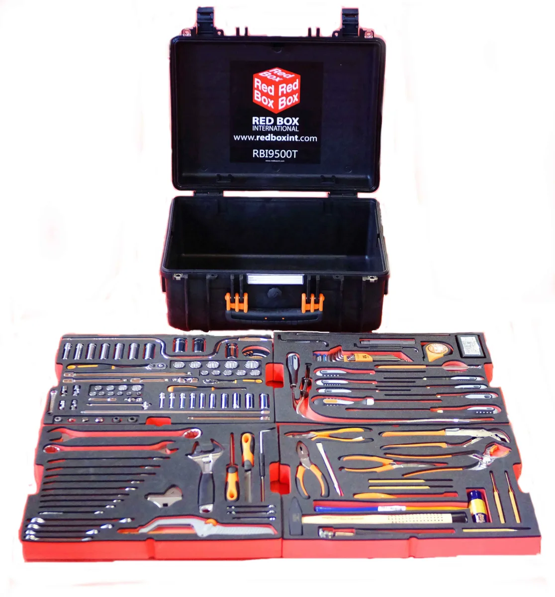 RBI9500 – Aircraft Mechanic Hand Carry Tool Kit – Imperial (SAE / Standard) Kit – Includes 160 Tools