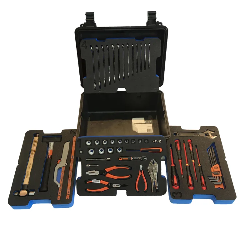 Custom tools solution for maintenance of boats in the marine industry