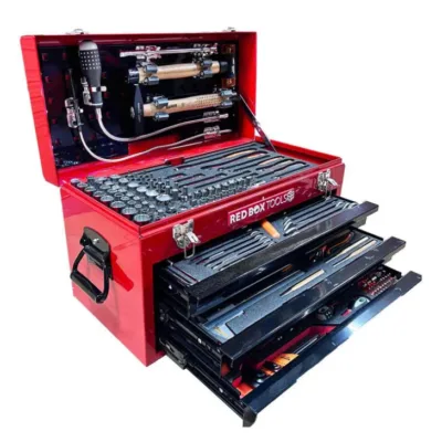 metal step tool box